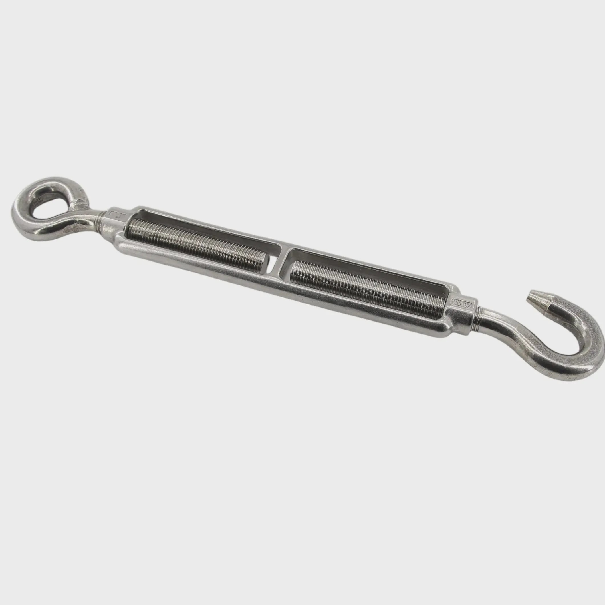 Product-03-Stainless Steel Eye & Hook Turnbuckle Heavy Duty Tension Adjustment for Rigging