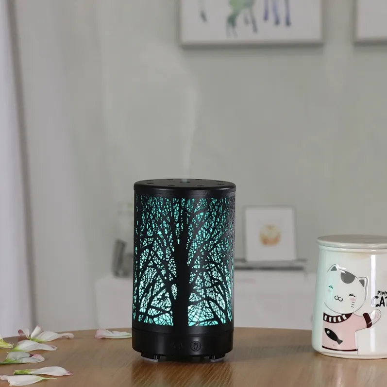 AM121 100ml metal ultrasonic aromatherapy diffuser