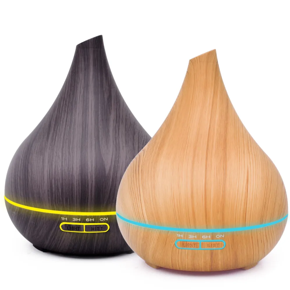 AM164 400ml ultrasonic essential oil wooden aroma diffuser