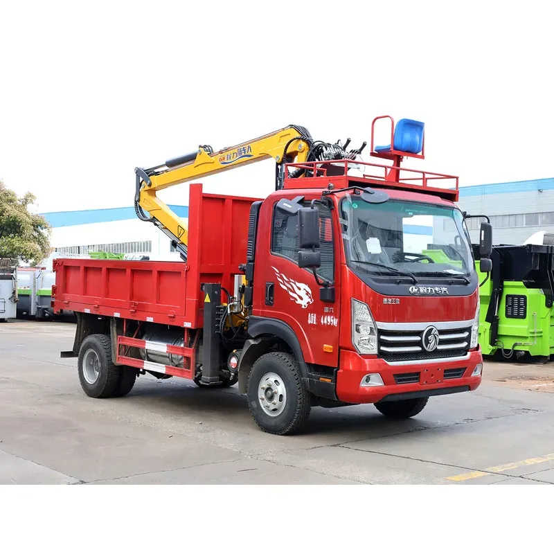 Truck-Mounted Log Grab on SINOTRUK Wangpai — 7.5 m Boom, 3+2 Grab, 180 hp — photo 6