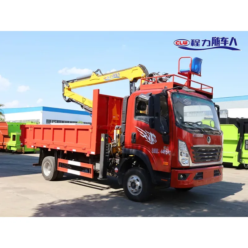 Truck-Mounted Log Grab on SINOTRUK Wangpai — 7.5 m Boom, 190 hp Rigid-Linked — photo 7