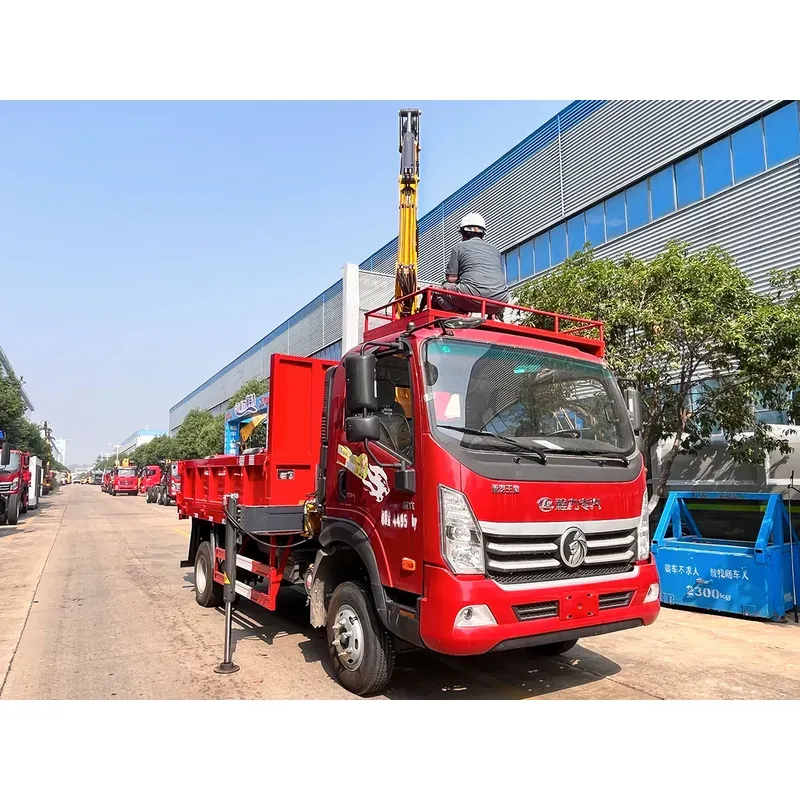 Truck-Mounted Log Grab on SINOTRUK Wangpai — 6.8 m Boom, 2+2 Rigid-Linked — photo 3