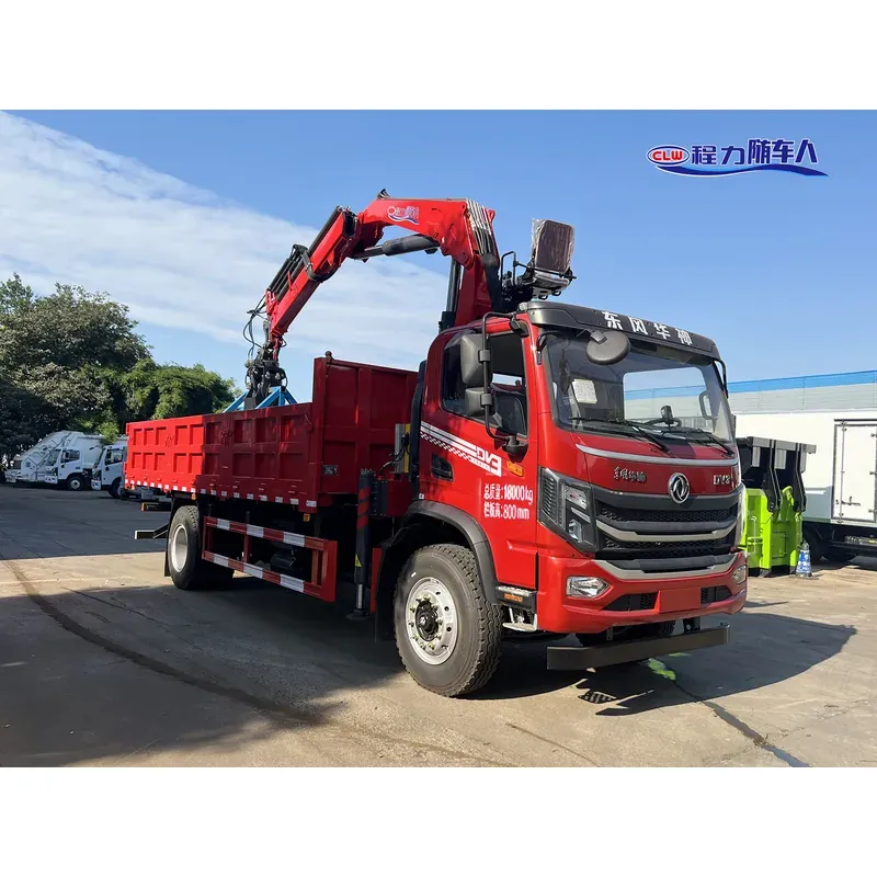 Truck-Mounted Scrap Grab on Dongfeng Huashen DV3 — 6.3 t, 3+2 Grab — photo 3