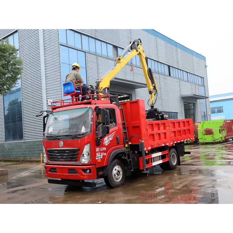 Truck-Mounted Log Grab on SINOTRUK Wangpai — 7.8 m Boom, 3.6 m Wheelbase — photo 7