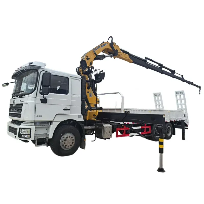 Truck-mounted crane on CLW chassis, 16T — photo 1 of 6