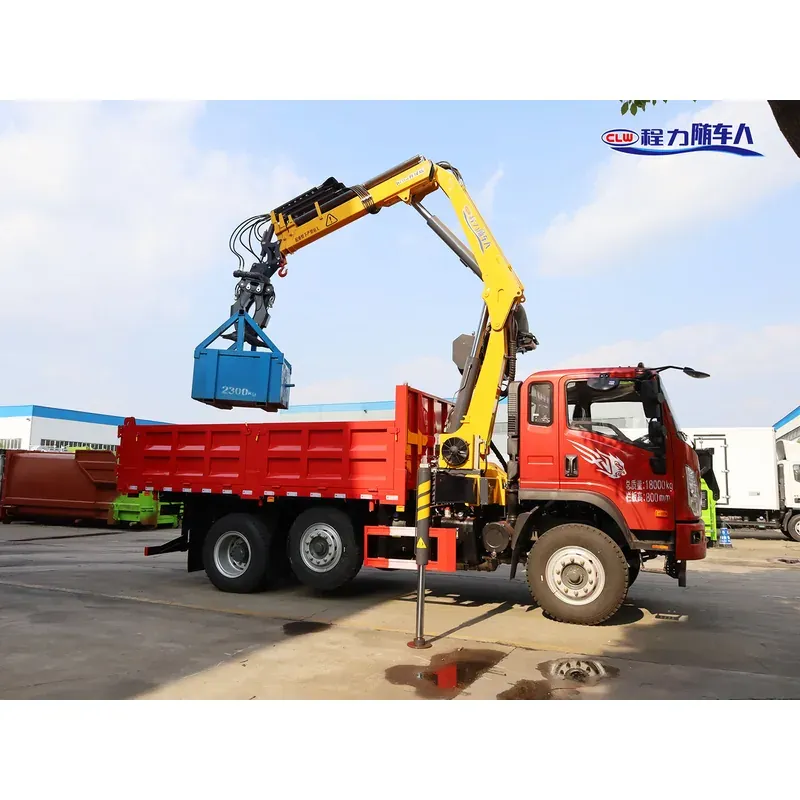 Truck-Mounted Scrap Grab with Lifting Axle on SINOTRUK Wangpai — 6.3 t — photo 6