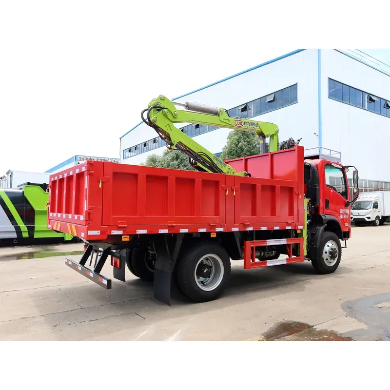 Truck-Mounted Log Grab 4x4 on Sanhuan Chuangke — 7.8 m Boom, Soft-Linked — photo 6