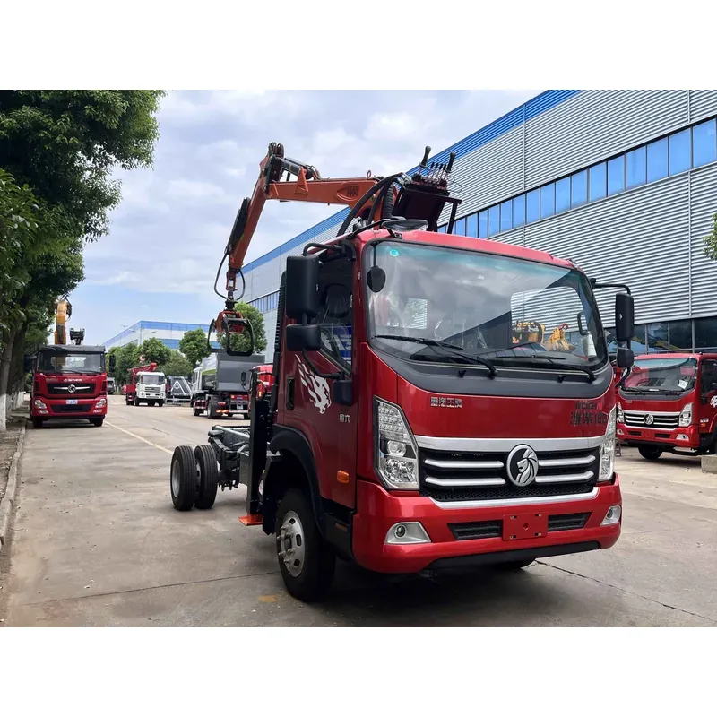 Truck-Mounted Log Grab on SINOTRUK Wangpai — 8.8 m Extended Boom, Soft-Linked — photo 3