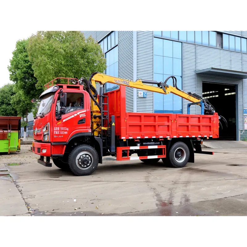 Truck-Mounted Log Grab 4x4 on Dongfeng D1L — 7.5 m Boom, 3+2 Grab — photo 3