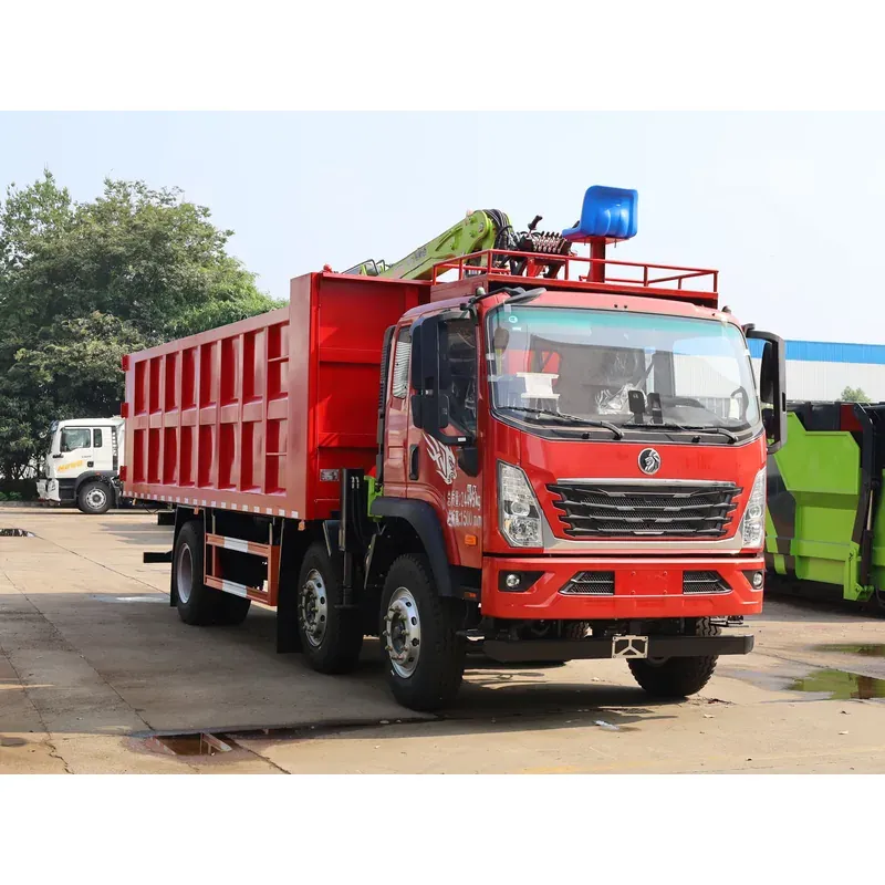 Truck-Mounted Log Grab on SINOTRUK Wangpai 6x2 — 8 m Boom, 4+3 Clamshell Grab — photo 2