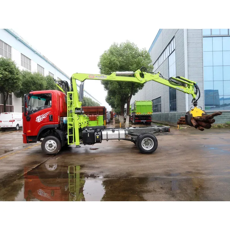Truck-Mounted Log Grab on SINOTRUK Wangpai — 7.8 m Boom — photo 2