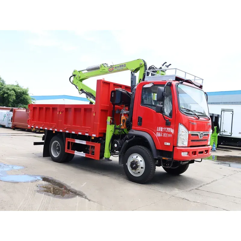 Truck-Mounted Log Grab 4x4 on Sanhuan Chuangke — 7.8 m Boom, Soft-Linked — photo 4