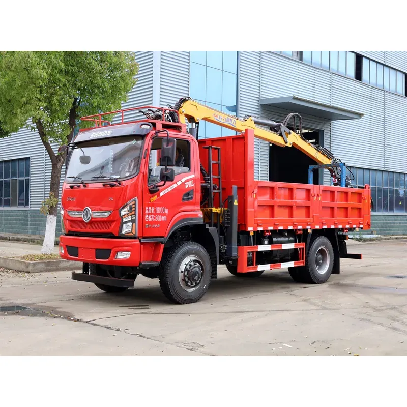 Truck-Mounted Log Grab 4x4 on Dongfeng D1L — 7.5 m Boom, 3+2 Grab — photo 2