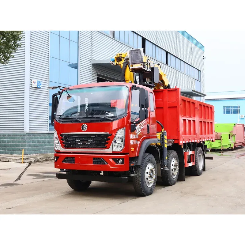 Truck-Mounted Scrap Grab with Winch on SINOTRUK Wangpai 6x2 — 6.3 m, 3+2 Grab — main view