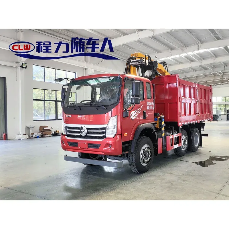 Grab Garbage Truck on SINOTRUK Wangpai with Lifting Axle — 24.5 t GVW — main view