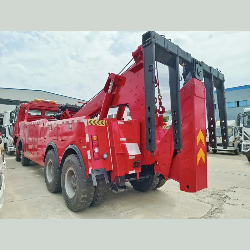 Wrecker tow truck on SHACMAN chassis — photo 6 of 6