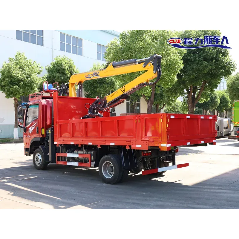 Truck-Mounted Log Grab on SINOTRUK Wangpai — 7.5 m Boom, 190 hp Rigid-Linked — photo 3