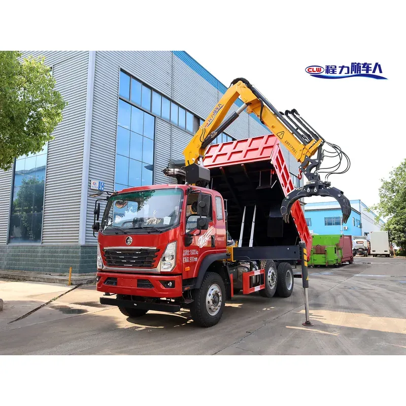 Truck-Mounted Scrap Grab with Lifting Axle on SINOTRUK Wangpai — 6.3 t — photo 7