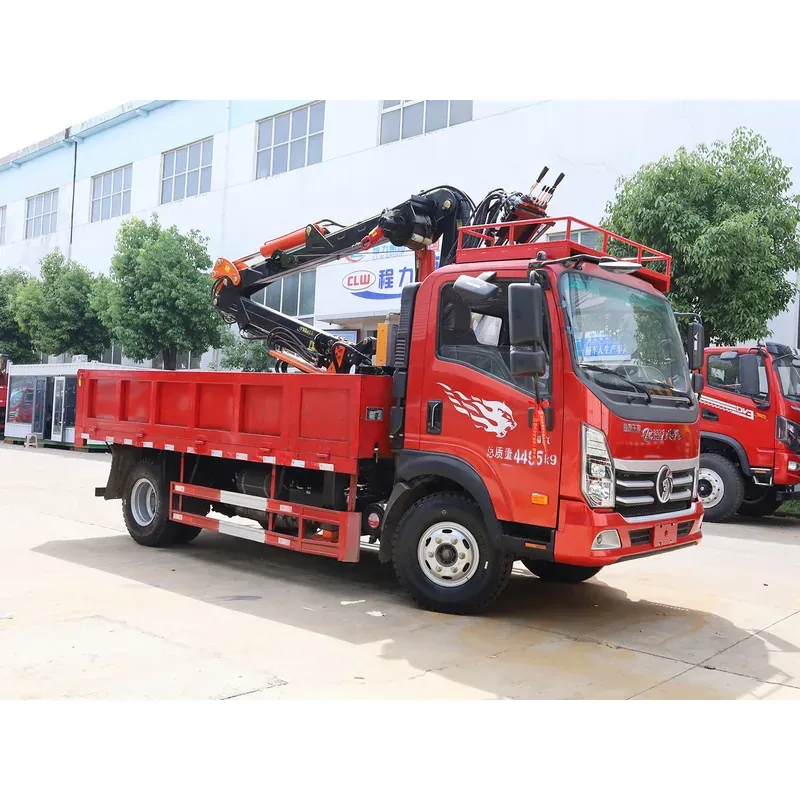 Truck-Mounted Log Grab with Winch on SINOTRUK Wangpai — 7.5 m, 2+2 Grab — photo 5