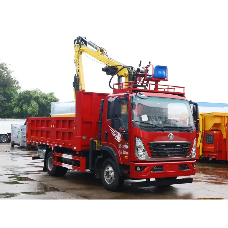 Truck-Mounted Log Grab on SINOTRUK Wangpai — 7.8 m Boom, 3.6 m Wheelbase — photo 6