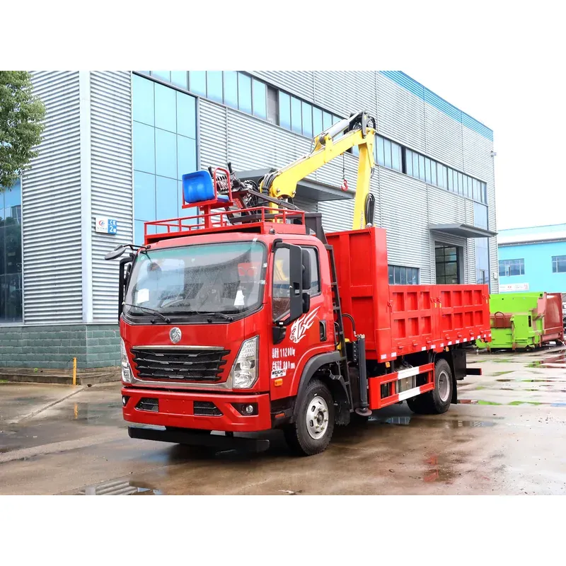 Truck-Mounted Log Grab on SINOTRUK Wangpai — 7.8 m Boom, 3.6 m Wheelbase — photo 2