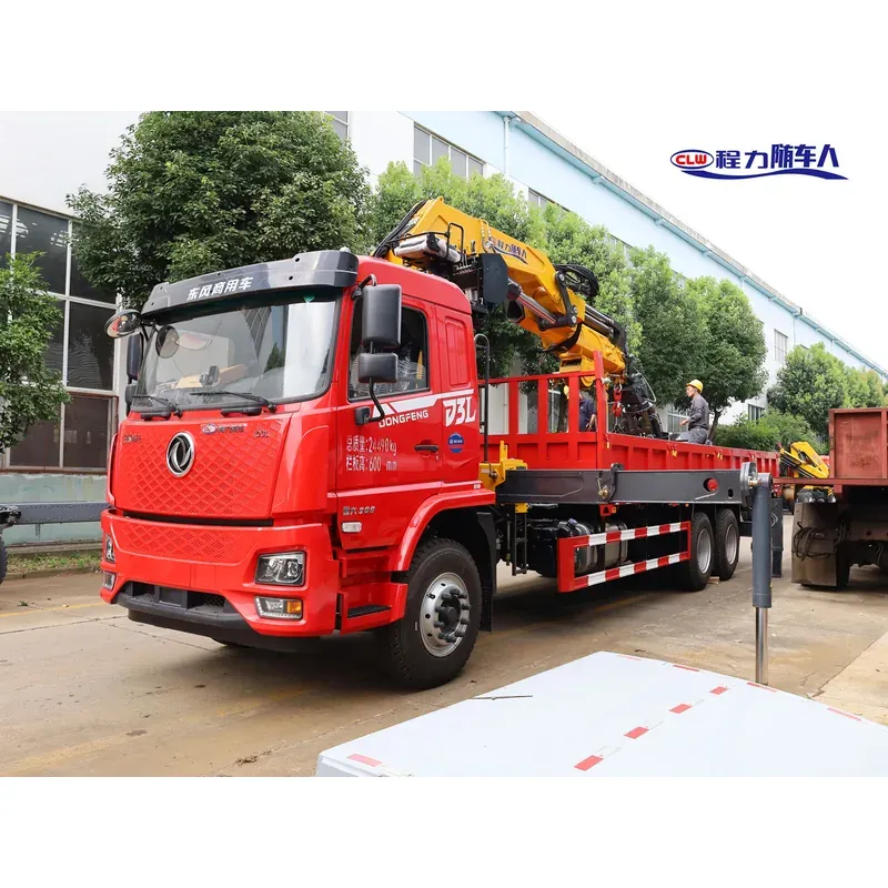Truck-Mounted Scrap Grab with Magnet on Dongfeng D3L — 14 t, 4+3 Grab — photo 4