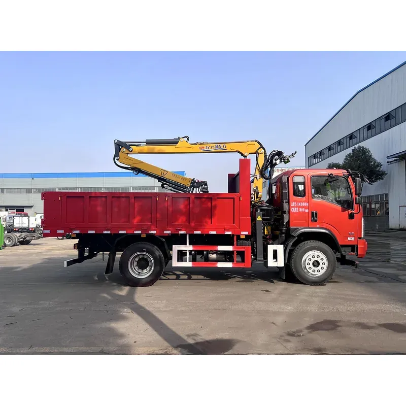 Truck-Mounted Log Grab on Dayun — 8.1 m Boom, Soft-Linked, Flat-Jaw — photo 5