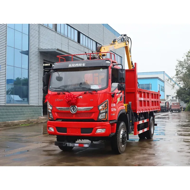 Truck-Mounted Log Grab 4x4 on Dongfeng D1L — 7.8 m Boom, Soft-Linked — main view