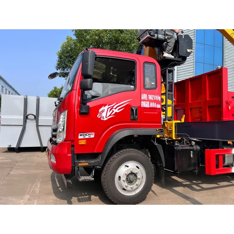 Truck-Mounted Scrap Grab on SINOTRUK Wangpai — 6.3 t, 3+2 Twin-Ram Grab — photo 3