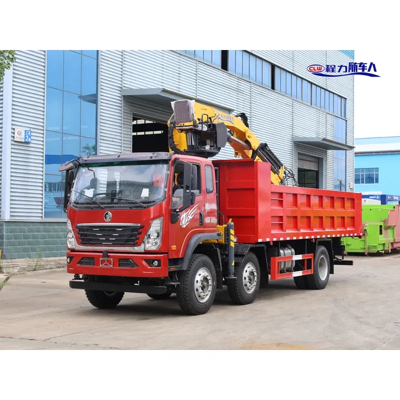 Truck-Mounted Scrap Grab with Magnet on SINOTRUK Wangpai 6x2 — 6.3 t, Tipping Ram — main view