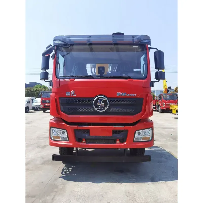 Truck-mounted crane on SHACMAN Delong M3000, 12T — photo 2