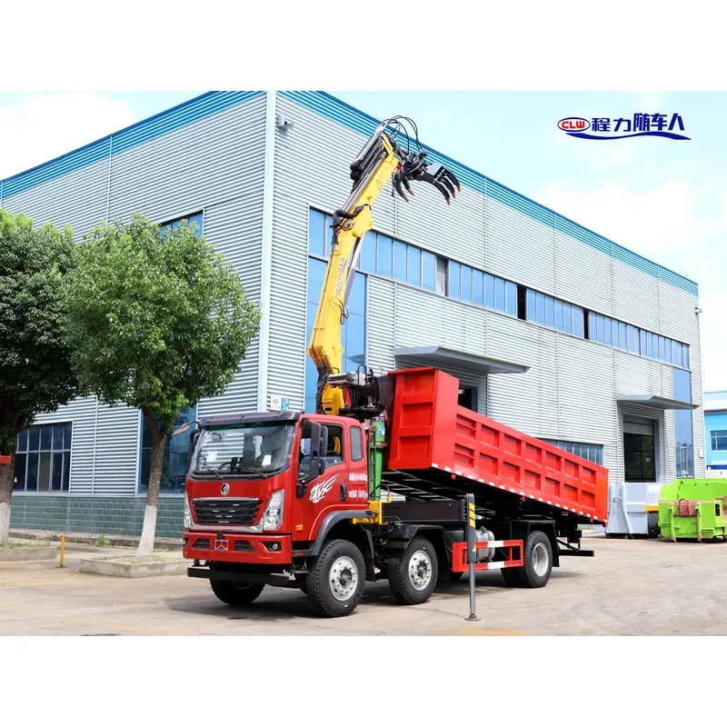 Truck-Mounted Scrap Grab with Magnet on SINOTRUK Wangpai 6x2 — 6.3 t, Tipping Ram — photo 5