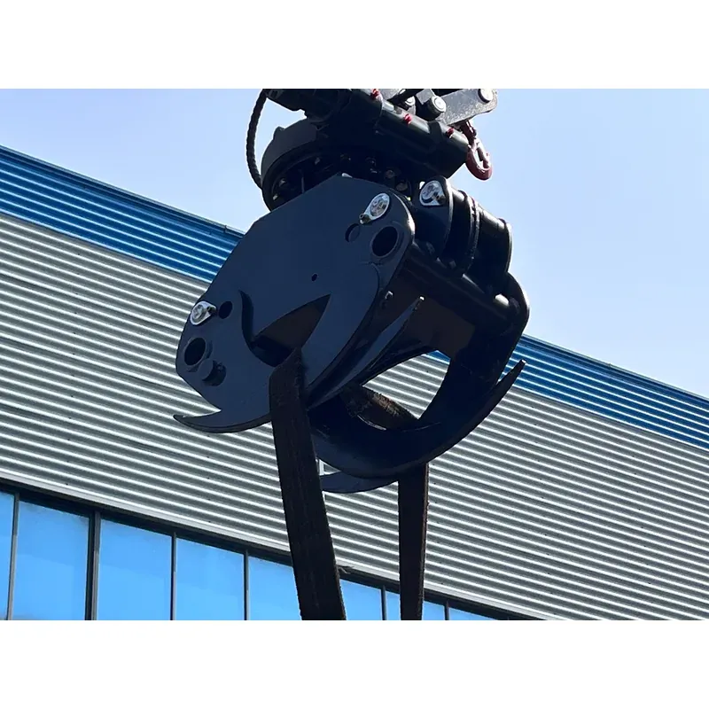 Truck-Mounted Log Grab on SINOTRUK Wangpai — 6.8 m Boom, 2+2 Rigid-Linked — photo 6