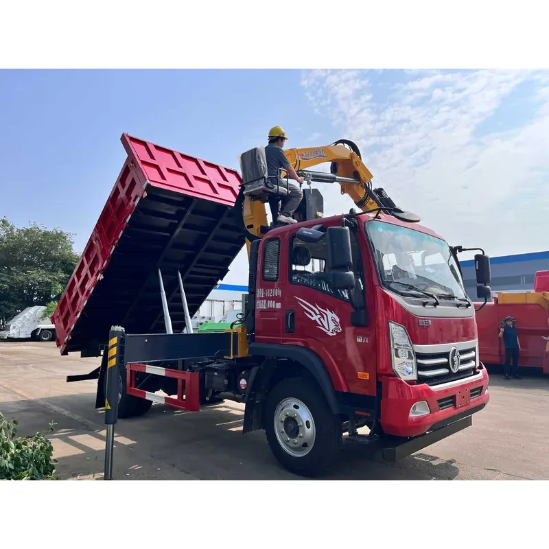 Truck-Mounted Scrap Grab on SINOTRUK Wangpai — 6.3 t, 3+2 Twin-Ram Grab — photo 5