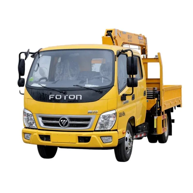 Truck-mounted crane on CLW chassis, 4T — photo 1 of 6