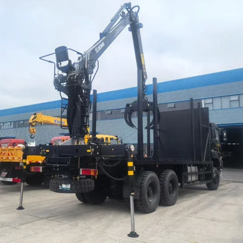 Truck-mounted crane on CLW chassis, 3T — photo 3 of 6