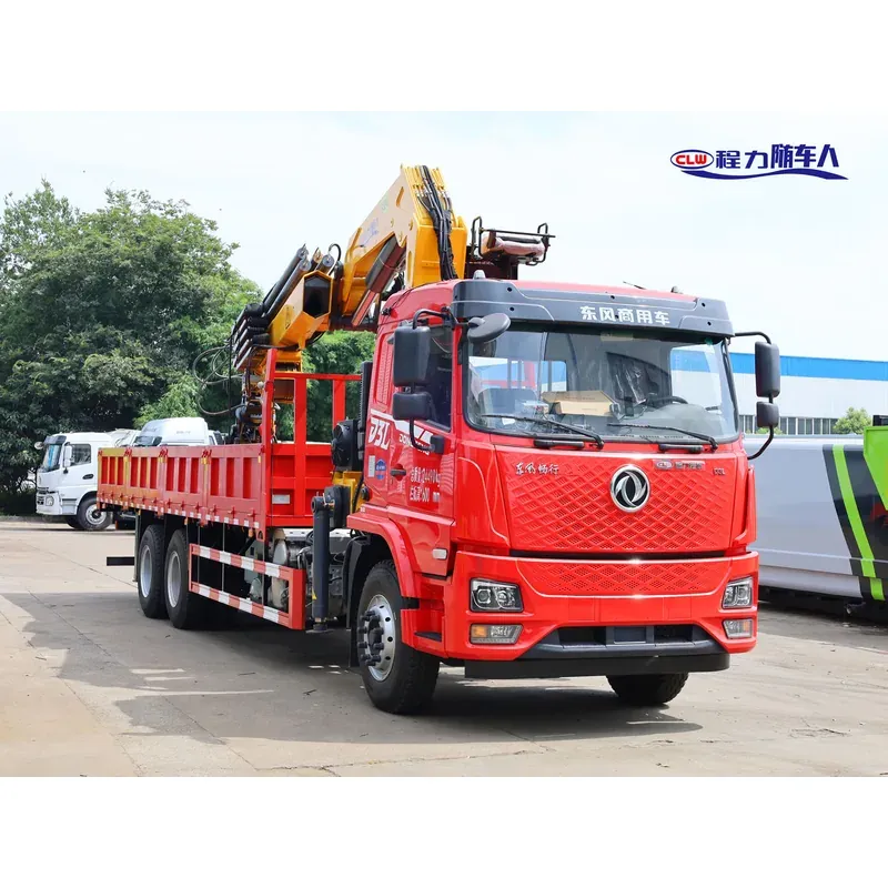 Truck-Mounted Scrap Grab with Magnet on Dongfeng D3L — 14 t, 4+3 Grab — photo 3