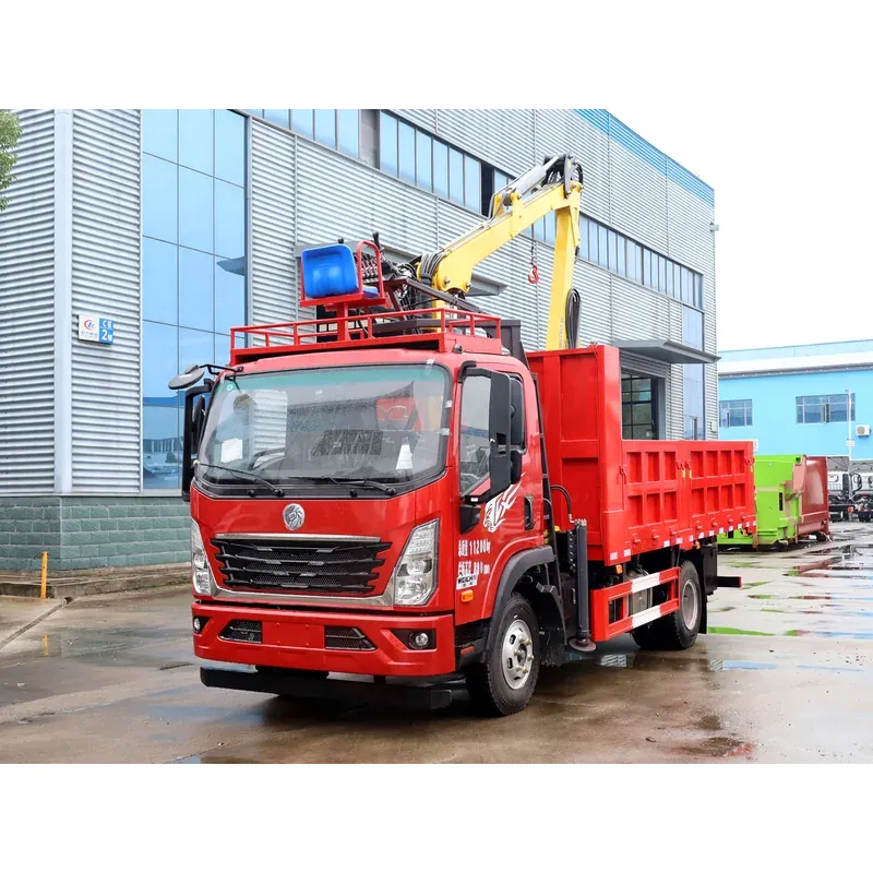 Truck-Mounted Log Grab on SINOTRUK Wangpai — 7.8 m Boom, 3.6 m Wheelbase — main view