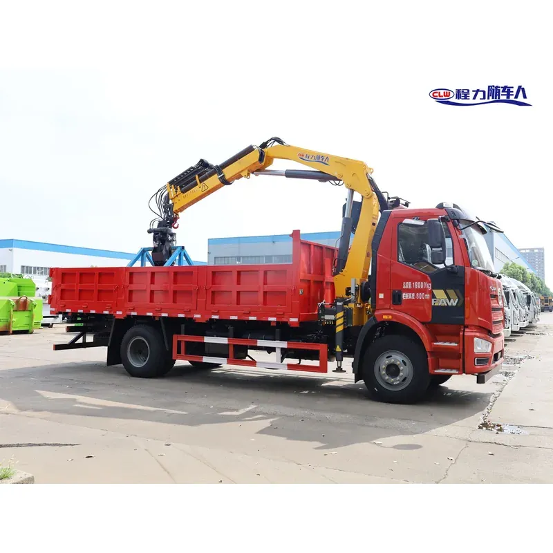 Truck-Mounted Scrap Grab on FAW — 6.3 t, 3+2 Grab — photo 2