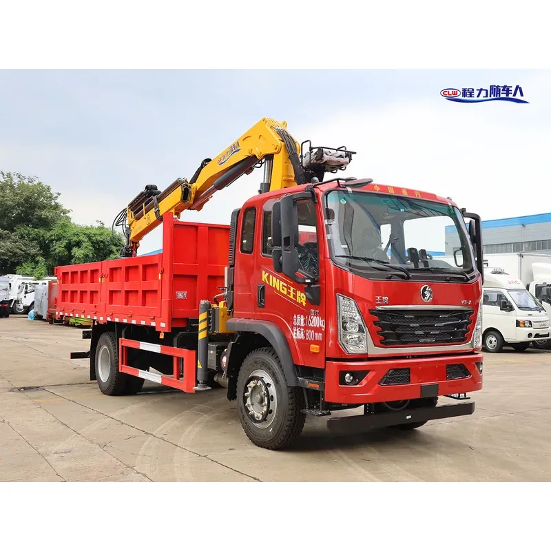 Truck-Mounted Scrap Grab on SINOTRUK Wangpai V3-X — 6.3 t, 3+2 Grab — photo 2