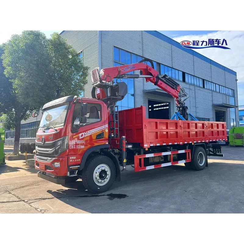 Truck-Mounted Scrap Grab on Dongfeng Huashen DV3 — 6.3 t, 3+2 Grab — photo 2