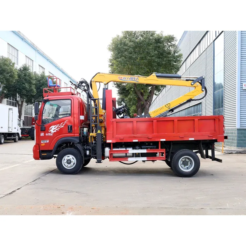 Truck-Mounted Log Grab on SINOTRUK Wangpai — 7.5 m Boom, 3+2 Grab, 180 hp — photo 4