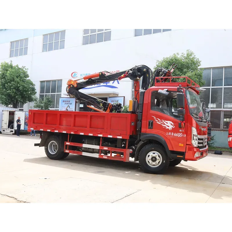 Truck-Mounted Log Grab with Winch on SINOTRUK Wangpai — 7.5 m, 2+2 Grab — photo 6