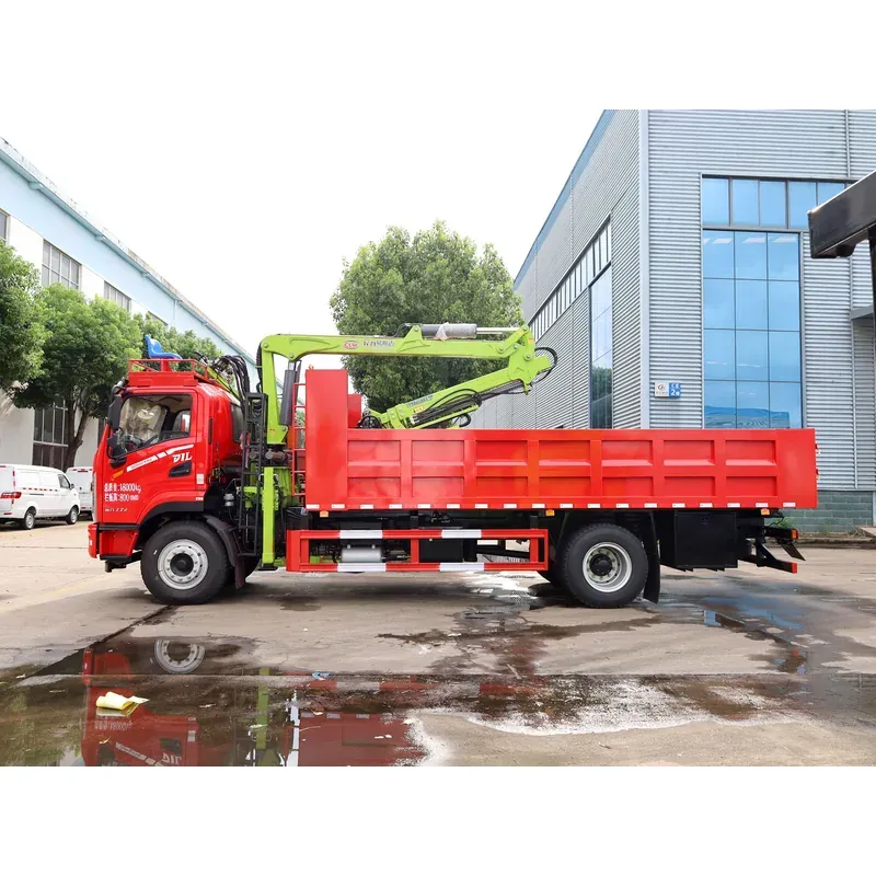 Truck-Mounted Log Grab on Dongfeng D1L — 8.8 m Boom, 2+2 Flat-Jaw, Soft-Linked — photo 2