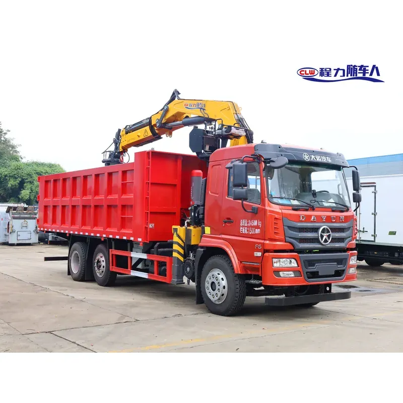 Truck-Mounted Scrap Grab with Lifting Axle on Dayun — 8 t, 3+2 Grab — photo 5