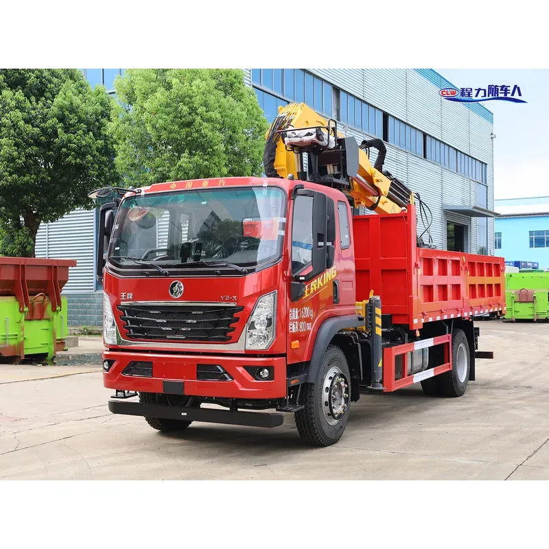 Truck-Mounted Scrap Grab on SINOTRUK Wangpai V3-X — 6.3 t, 3+2 Grab — main view