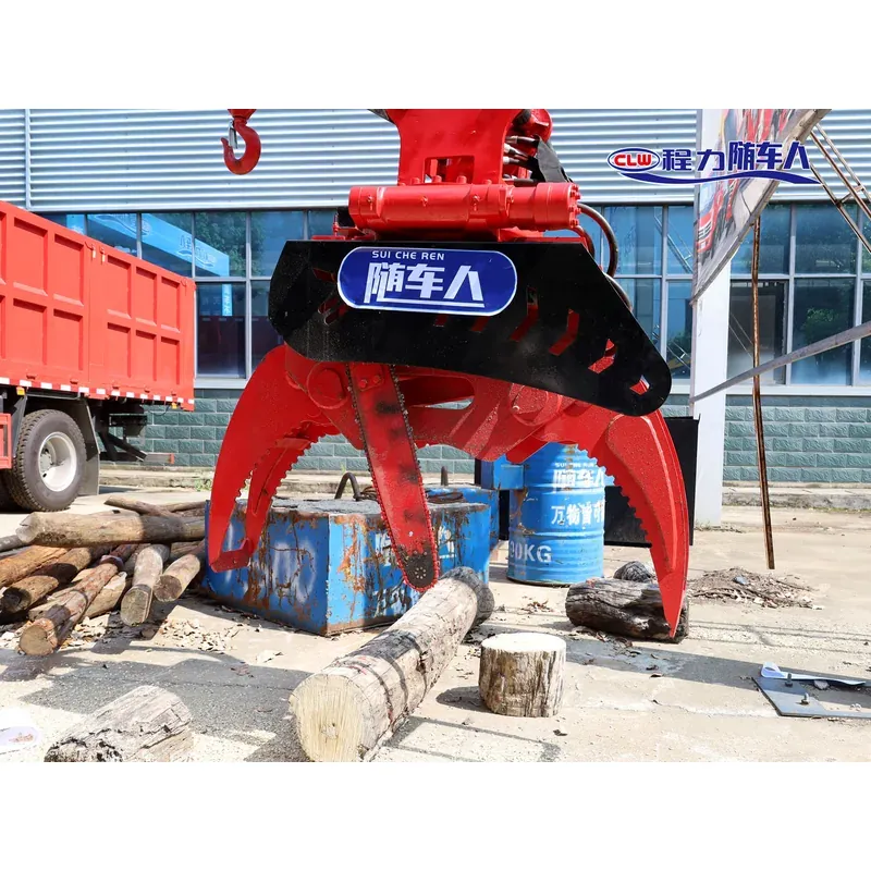 Truck-Mounted Scrap Grab on SINOTRUK Wangpai 6x2 — 6.3 t, Grapple Saw — photo 5
