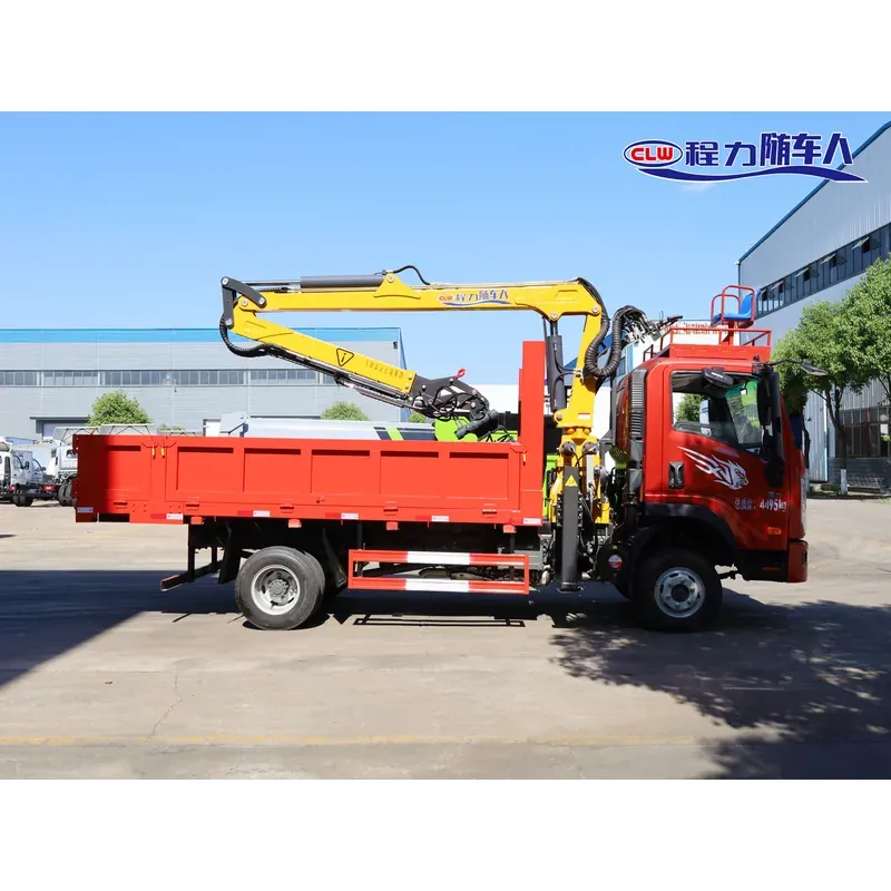 Truck-Mounted Log Grab on SINOTRUK Wangpai — 7.5 m Boom, 190 hp Rigid-Linked — photo 6