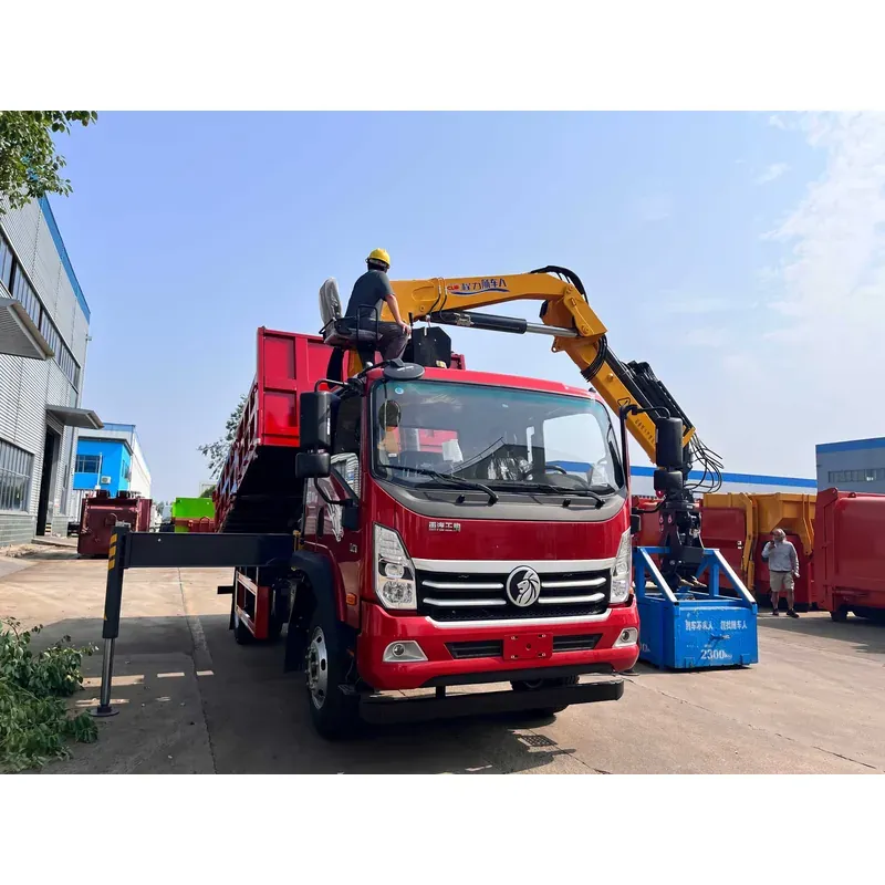 Truck-Mounted Scrap Grab on SINOTRUK Wangpai — 6.3 t, 3+2 Twin-Ram Grab — photo 4