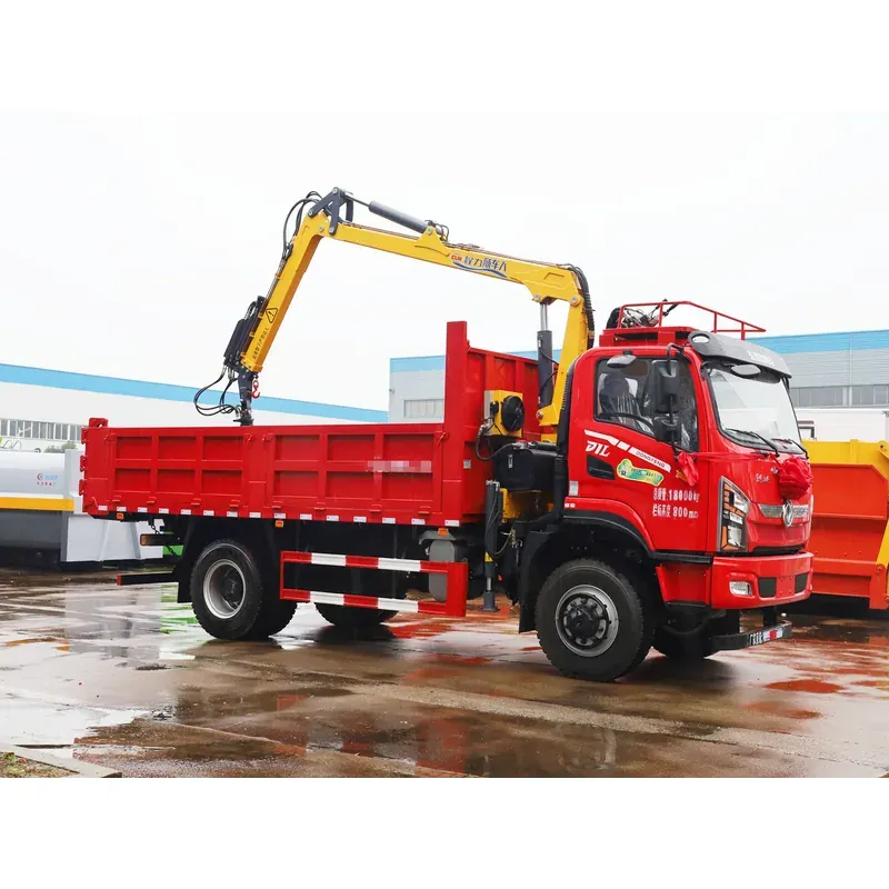 Truck-Mounted Log Grab 4x4 on Dongfeng D1L — 7.8 m Boom, Soft-Linked — photo 4
